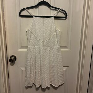 Trixxi Cream Lace Mini Dress